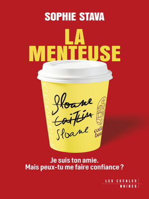 cover image of LA MENTEUSE--Nouveauté--Best-seller--Thriller domestique